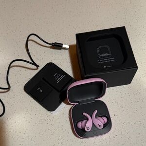 Beats by Dre light Purple Earbud Headphones